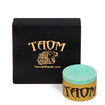 Мел бильярдный для кия Taom Soft Chalk Green 1шт