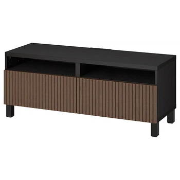Тумба під телевізор з ящиками IKEA BESTA 120x42x48 см (394.200.19)