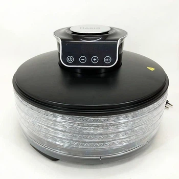 Сушилка для овощей и фруктов Magio MG-353 9л Электросушилка для продуктов LED дисплей 245Вт Черный