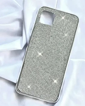 Силиконовый чехол с камнями для Samsung Galaxy A22 5G (SM-A226)
