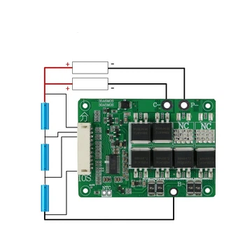 Контролер BMS 10S Li-ion 36V (42V) 35А з балансуванням