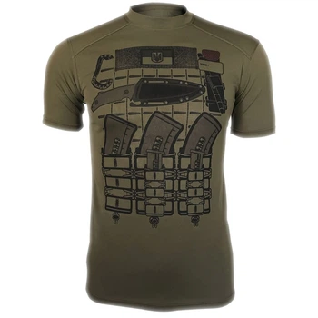 Футболка Kramatan Броник Койот Оливковый 2XL (134918)