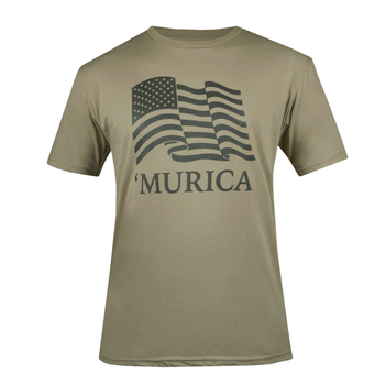 Футболка Rothco 'Murica US Flag T-Shirt Койот S