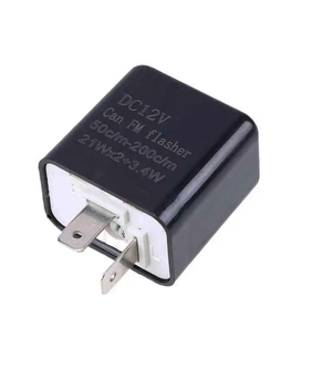 Реле поворотов для светодиодных Led ламп LED 2 контактов для LED поворотов 12V (60406)