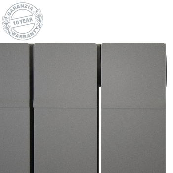 Радиатор алюминиевый NOVA FLORIDA GRAPHITE 3R (3 секций) LEDRO S/90 1800 мм