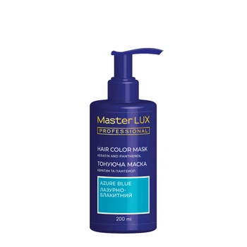 Тонирующая маска для волос Master LUX professional Лазурно-голубой 200 мл