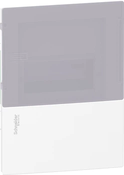 Щит Schneider Electric Mini Pragma 1ряд/6 модулей, внутренний, дымчатая дверь (MIP22106T)