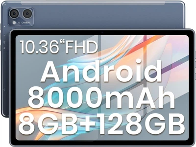 Планшет 10.36" Full HD TPZ T10A 8/128Gb 8 ядер Android 12 8000 mAh Сірий