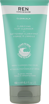 Гель для обличчя Ren Clearcalm Clarifying Clay очищувальний 150 мл (5056264707464)