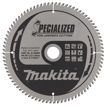 Пильный диск Specialized Makita B-29480 (250x30 мм, 84 зубьев) TCT для ламината (7359)
