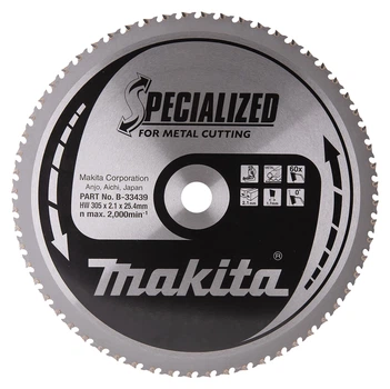Пильный диск Specialized Makita B-33439 (305x25.4 мм, 60 зубьев) по металлу (30945)