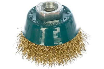Проволочная щетка Makita D-39746 (60 мм, 0.3 мм) чашечная латунная для УШМ (6686)