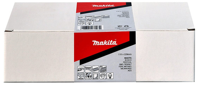 Набір шліфувального паперу на липучці Makita P-35776 (115х229 мм, 10 отворів, К150, 50 шт) шліфпапір шліфлисти з перфорацією (6978)