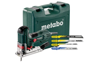 Электролобзик Metabo STE 100 Quick Set, 710 Вт, + 20 пил в наборе (Кейс) 601100900 (5723)
