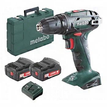 Акумуляторний дриль-шурупокрут Metabo BS 14.4, 2 акумуляторні блоки Li-Power (14,4 В/2,0 Ач) (Кейс) 602206540 (5783)