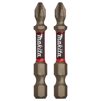 Торсіонна ударна біта XTT Impact Premier Makita E-03274 (PH2, 50 мм, 2 шт) Phillips бита з шестигранним хвостовиком (30575)