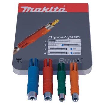 Набор держателей бит Bitro Makita P-39556 (1/4", 4 шт) насадка для бит (30962)