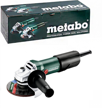 Угловая шлифмашина Metabo WEV 850-125 болгарка с регулировкой оборотов (картонная коробка) 603611000 (5516)