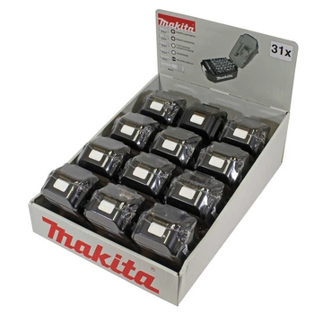Набор бит насадок Makita E-00022 (31 единицы, 12 шт) в форме батареи LXT (7360)