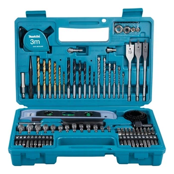 Набір біт насадок та свердл Makita E-10730 (102 шт) комбінований набір (7445)