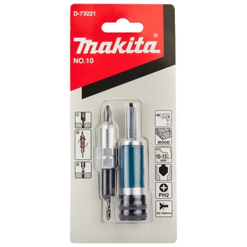 Набор Quad drivers сверло + бита PH2 Makita D-73221 (No-10, 5 мм) комбинированный набор (30242)