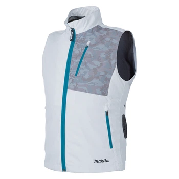 Акумуляторний жилет з вентиляцією Makita DFV210Z2XL LXT / CXT 10,8-18В (2XL) спецодяг жилетка водонепроникна з охолодженням вентильована (4136)