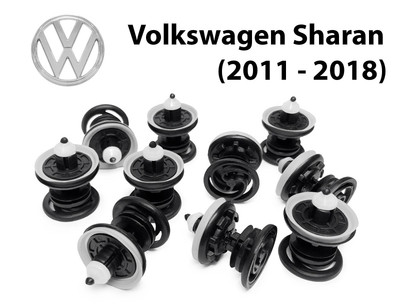 VAG Кліпса кріплення обшивки карти дверей Volkswagen Sharan 2011 - 2018 (7L6868243) 10 шт