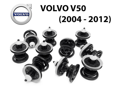 Клипса крепления обшивки карты двери Volvo V50 2004 - 2012 (7L6868243) 10 шт