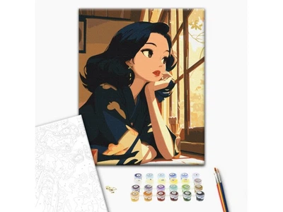 Картина по номерам Воспоминания в окне, Brushme (40x50), BS54073
