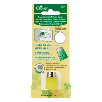 Наперсток Clover, 17 мм з металевим упором, великий 6027