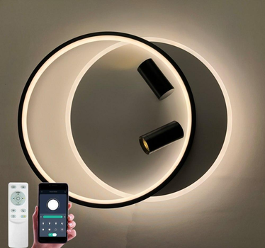 Світильник світлодіодний стельовий LUMINARIA GEOMETRIA DOWNLIGHT 65W 2R 400/490 WHITE/BLACK
