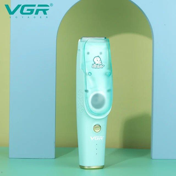 Машинка для стрижки детей VGR V-151 Baby Hair Clipper с функцией сбора волос FERQ-M2