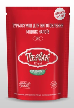 Смесь Первак Львовские Дрожжи Для сбраживания 175 г (4820001612219)