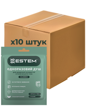 Сухий Душ (10 шт.) Estem Classic - Для очищення шкіри