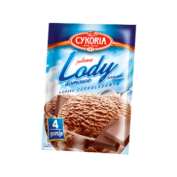 Сухая смесь для приготовления мороженого Cykoria Lody шоколадная 60 г 5900288002732