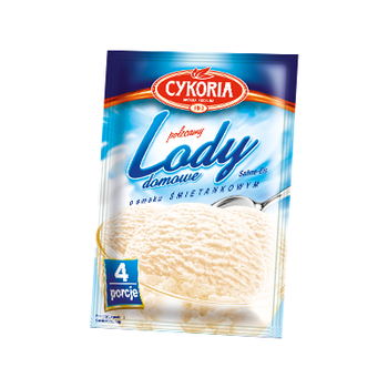 Сухая смесь для приготовления мороженого Cykoria Lody сливочное 60 г 5900288003630