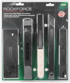 Набор инструментов Rock Force 5 для демонтажа внутренней обшивки салона автомобиля (RF-904M8)