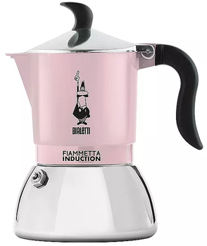 Kawiarka Bialetti Fiammetta Induction Różowa 220 ml (8006363043243)