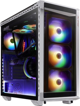 Корпус ADATA XPG BATTLECRUISER White, Mid Tower, без БР, для EATX/ATX/Micro-ATX/Mini ITX, 4x120 мм XPG VENTO ARGB, VGA до 400 мм/CPU до 175 мм.