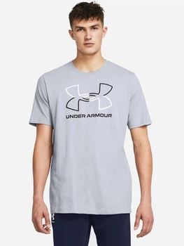 Футболка длинная мужская Under Armour UA GL Foundation Update SS 1382915-011 M Серая (196885634994)