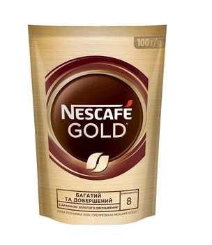 Кава NESCAFE Gold розчинна 100 г (8445290995919)