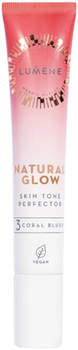 Рум'яна Natural Glow Skin Tone Perfector 3 Coral Blush 20 мл (6412600834536)