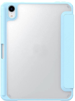 Etui z klapką Baseus Minimalist do Apple iPad Mini 6 8.3" Blue (ARJS040517)