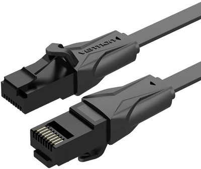 Patchcord Vention Cat 6 UTP 10 m Black (6922794722316)