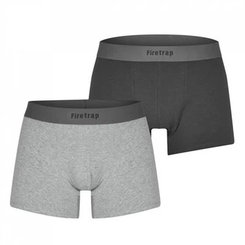 Трусы Firetrap 2 Pack Trunks Grey / GreyMarl, XS (42) (10074817)