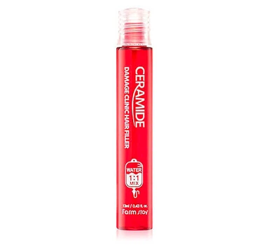 Філер для волосся з екстрактом керамідів FarmStay Ceramide Damage Clinic Hair Filler, 13 мл