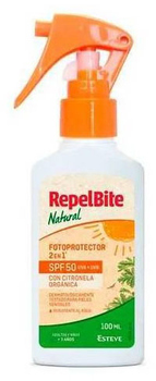 Сонцезахисний спрей Esteve Repel Bite Photoprotector Adults SPF 50 100 мл (8431506054785)