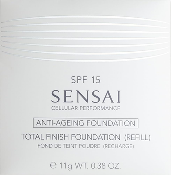 Wymienny wkład Puder do twarzy Sensai Cellular Performance Anti-Ageing w kompakcie TF22 Natural Beige SPF 15 11 g (4973167907580)