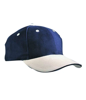 Кепка мужская Myrtle Beach 6 Panel Sandwich Cap U Темно-синий (MB0024MNBNU)