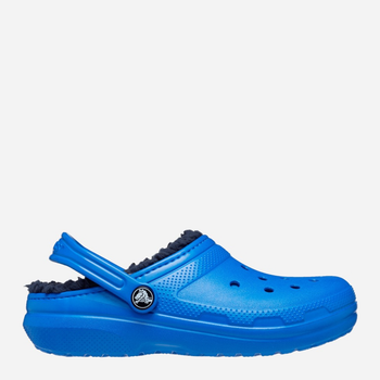 Chodaki chłopięce ocieplane Crocs Classic Fuzz-Lined Casual CR207009 25-26 (C9) 16 cm Niebieskie (196265146741)